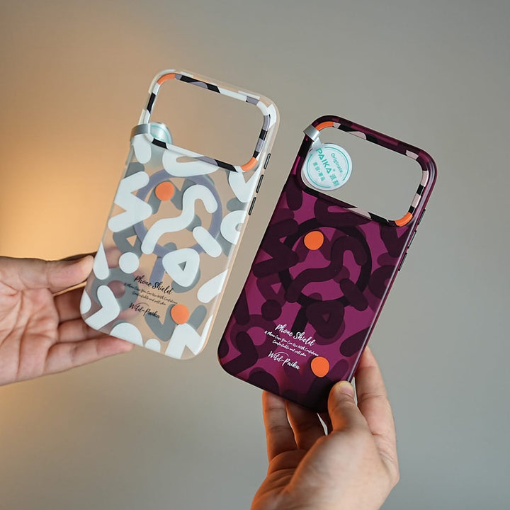 FRATO iPhone 17 Series Geometric Graffiti Case for iPhone 17 Series | Shockproof Magnetic Cover