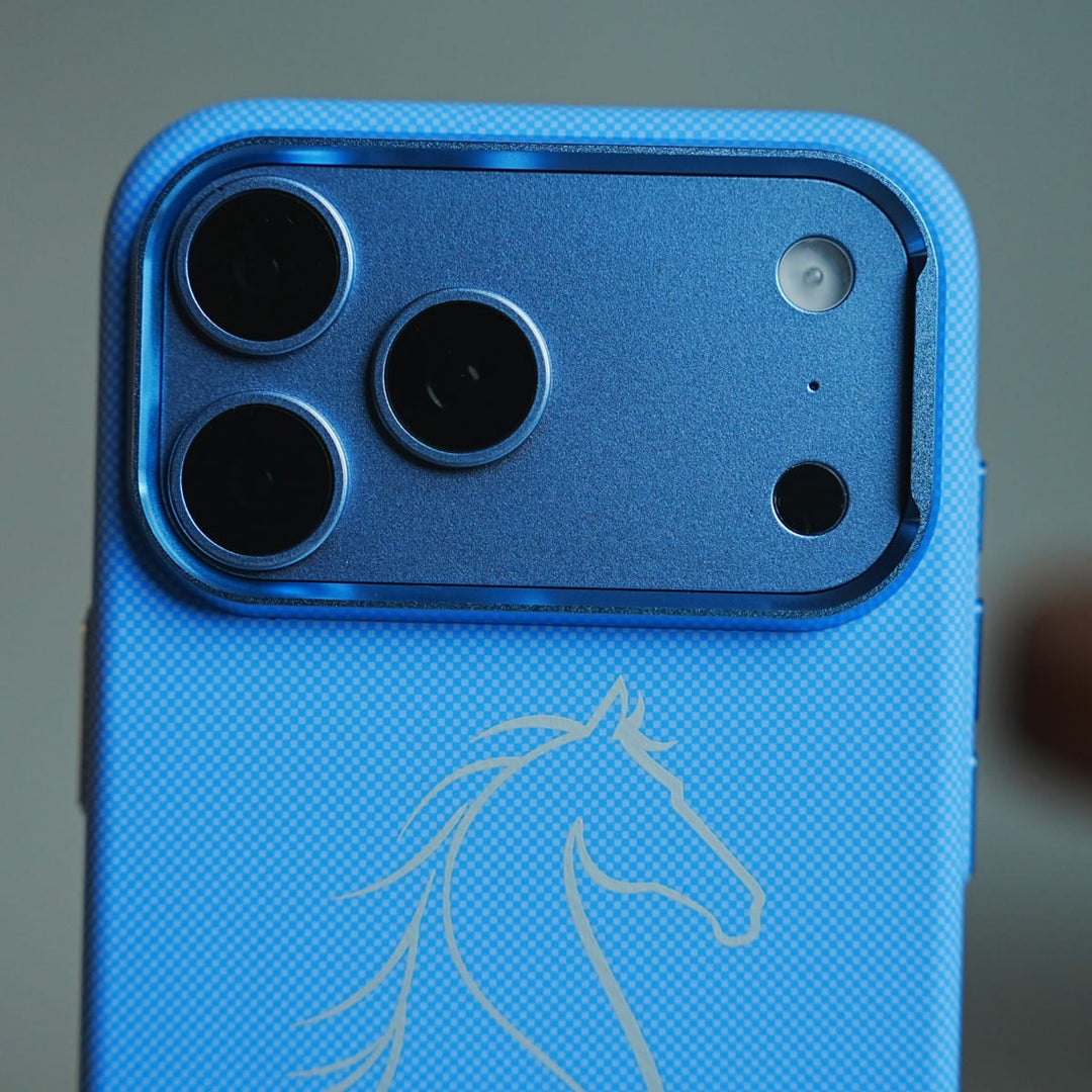 FRATO iPhone 17 Series Horse Line Art Magnetic Case for iPhone 17 Series | Textured Protective Cover