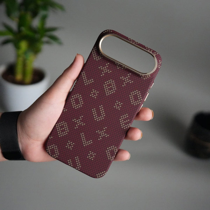 FRATO iPhone 17 Series iPhone 17 Air Aramid Fiber Case | Slim MagSafe Cover | Maroon