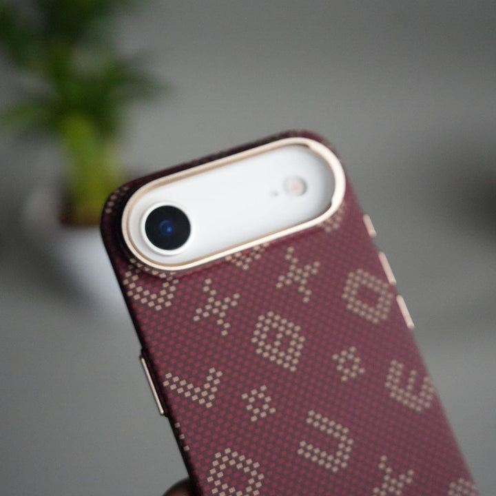 FRATO iPhone 17 Series iPhone 17 Air Aramid Fiber Case | Slim MagSafe Cover | Maroon