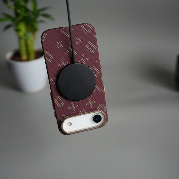 FRATO iPhone 17 Series iPhone 17 Air Aramid Fiber Case | Slim MagSafe Cover | Maroon