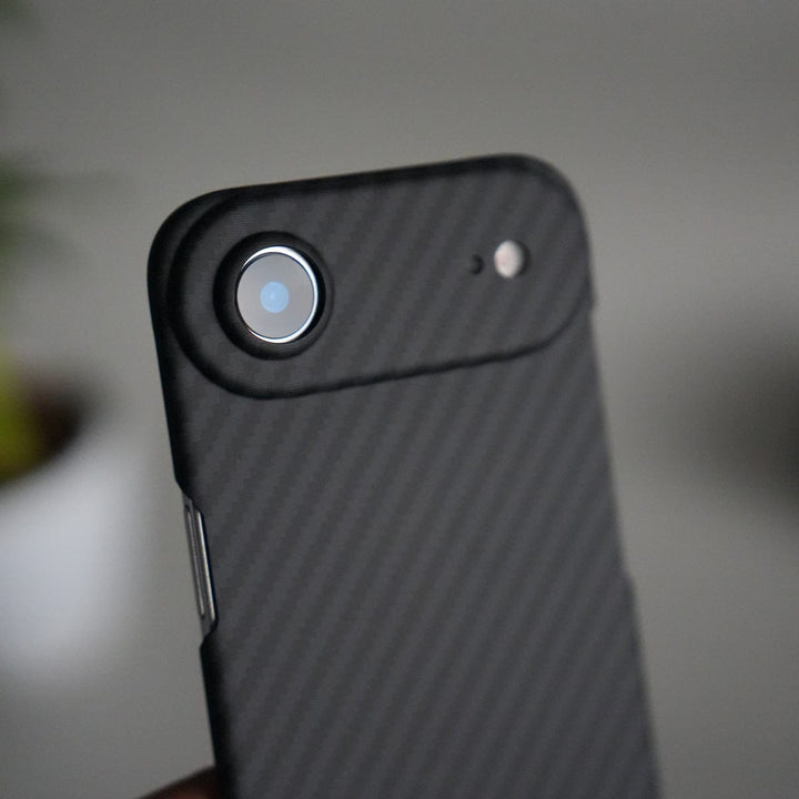 FRATO iPhone 17 Series iPhone 17 Air Carbon Fiber Slim Case | Ultra-Thin Magnetic Charging Ring Cover
