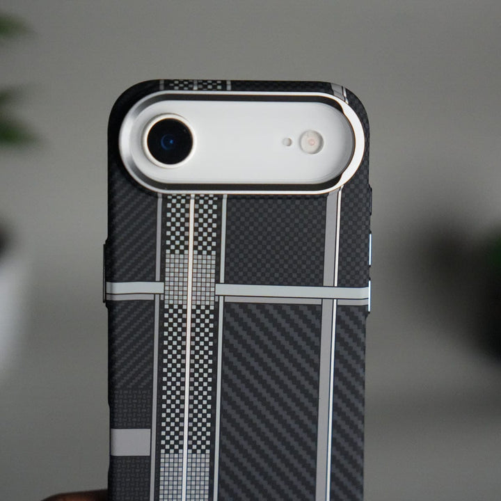 FRATO iPhone 17 Series iPhone 17 Air Carbon Fiber Texture Design Hard Pc MagSafe Case Cover MixLine