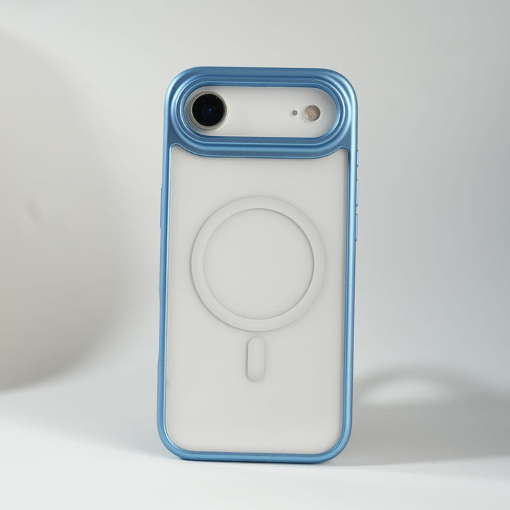 FRATO iPhone 17 Series iPhone 17 Air Clear Acrylic MagSafe Case with Soft Silicone Bumper | Transparent Shockproof Cover