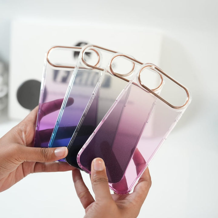 FRATO iPhone 17 Series iPhone 17 Air Dual Shade Aluminum Frame Case | Metal Camera Guard Protective Cover