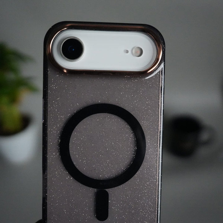FRATO iPhone 17 Series iPhone 17 Air Hard Crystal Transparent MagSafe Case | Anti-Yellow Clear Back Cover with Metal Camera Bump