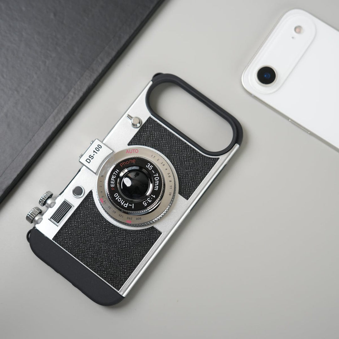 FRATO iPhone 17 Series iPhone 17 Air iPhone 17 Series Retro Camera Design Case with Lanyard | Shockproof Protective Cover