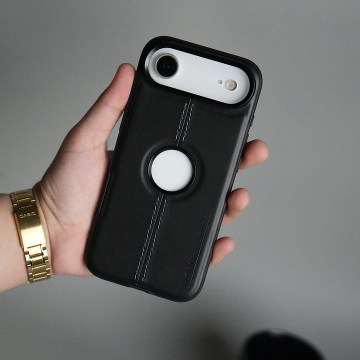 FRATO iPhone 17 Series iPhone 17 Air Leather Case | Classic Middle Stitched PU Back Cover