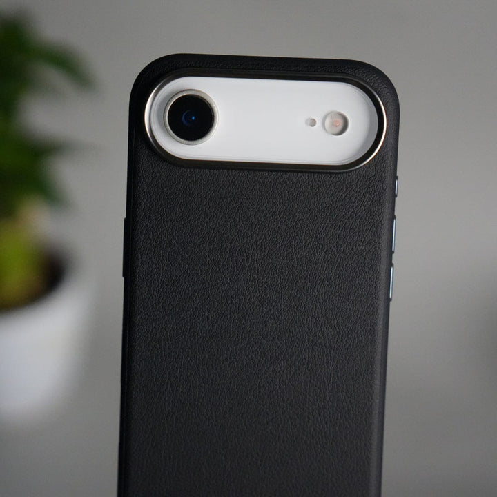 FRATO iPhone 17 Series iPhone 17 Air Leather Texture Design PVC Case With Metal Camera Bump