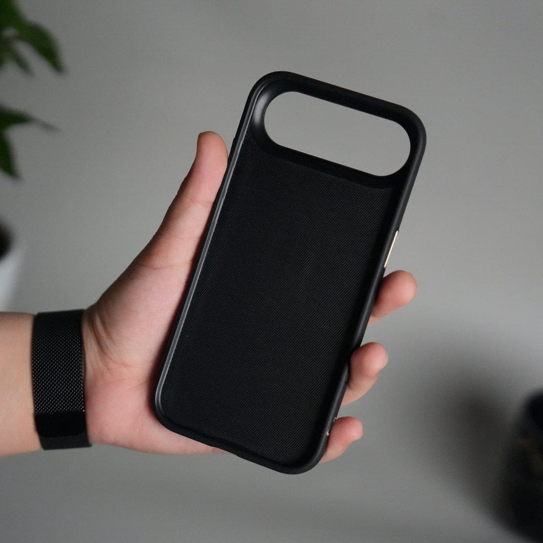 FRATO iPhone 17 Series iPhone 17 Air Leather Texture Design PVC Case With Metal Camera Bump