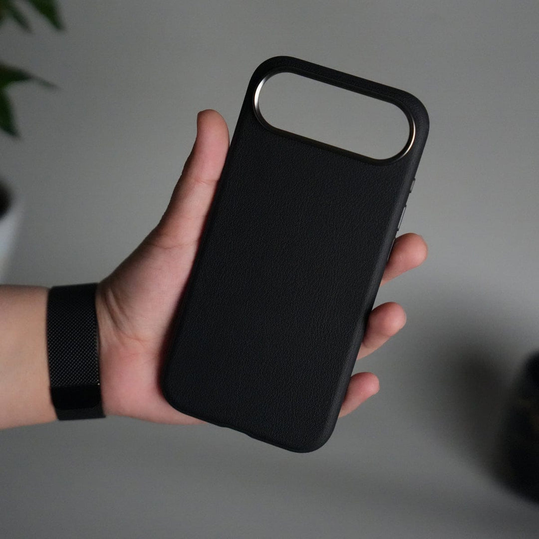 FRATO iPhone 17 Series iPhone 17 Air Leather Texture Design PVC Case With Metal Camera Bump