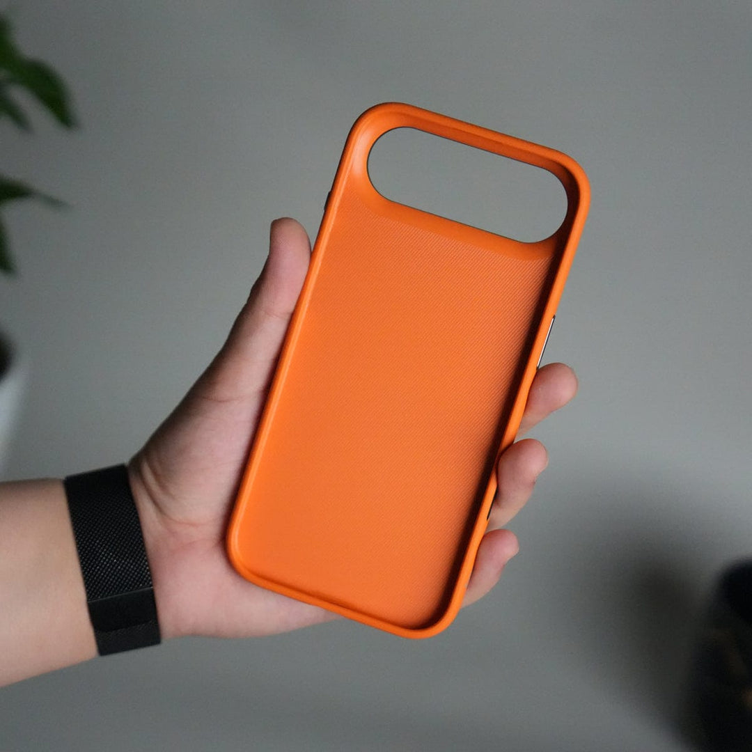 FRATO iPhone 17 Series iPhone 17 Air Leather Texture Design PVC Case With Metal Camera Bump