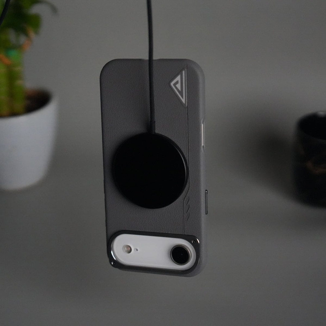 FRATO iPhone 17 Series iPhone 17 Air Leather Texture MagSafe PVC NUIU Case With Metal Camera Bump
