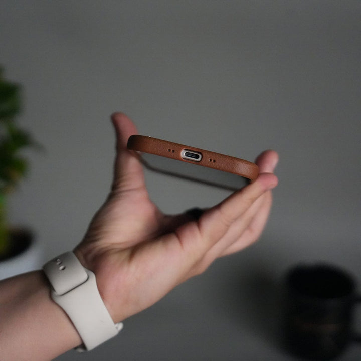 FRATO iPhone 17 Series iPhone 17 Air Leather Texture MagSafe PVC NUIU Case With Metal Camera Bump
