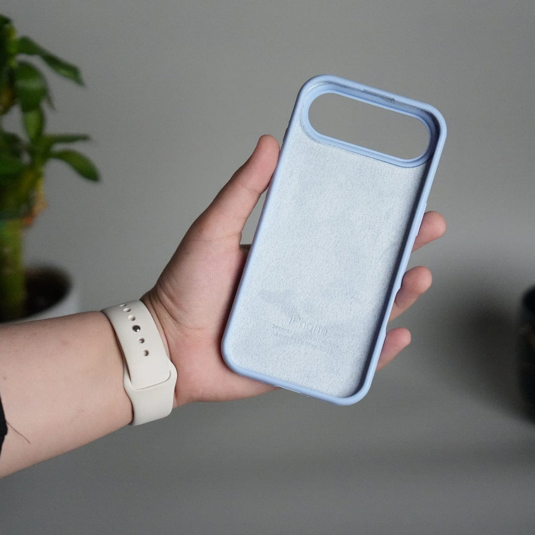 FRATO iPhone 17 Series iPhone 17 Air Liquid Silicone Case Cover (Baby Blue)