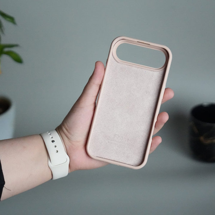 FRATO iPhone 17 Series iPhone 17 Air Liquid Silicone Case Cover (Blush Pink)