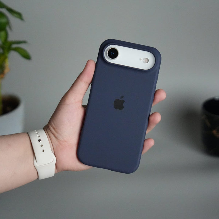 FRATO iPhone 17 Series iPhone 17 Air Liquid Silicone Case Cover (Dark Blue)