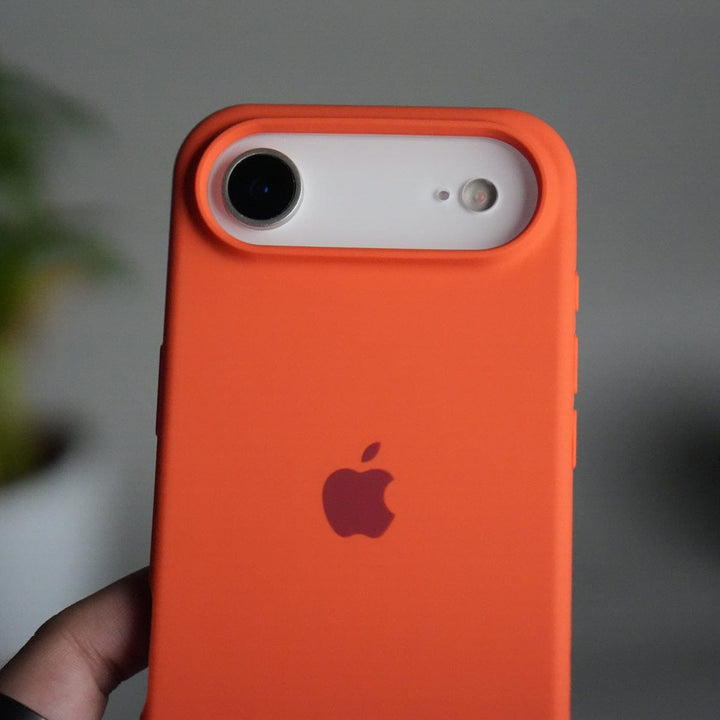 FRATO iPhone 17 Series iPhone 17 Air Liquid Silicone Case Cover (Orange)