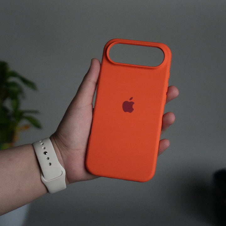 FRATO iPhone 17 Series iPhone 17 Air Liquid Silicone Case Cover (Orange)