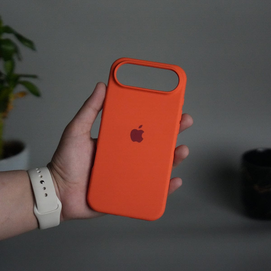 FRATO iPhone 17 Series iPhone 17 Air Liquid Silicone Case Cover (Orange)
