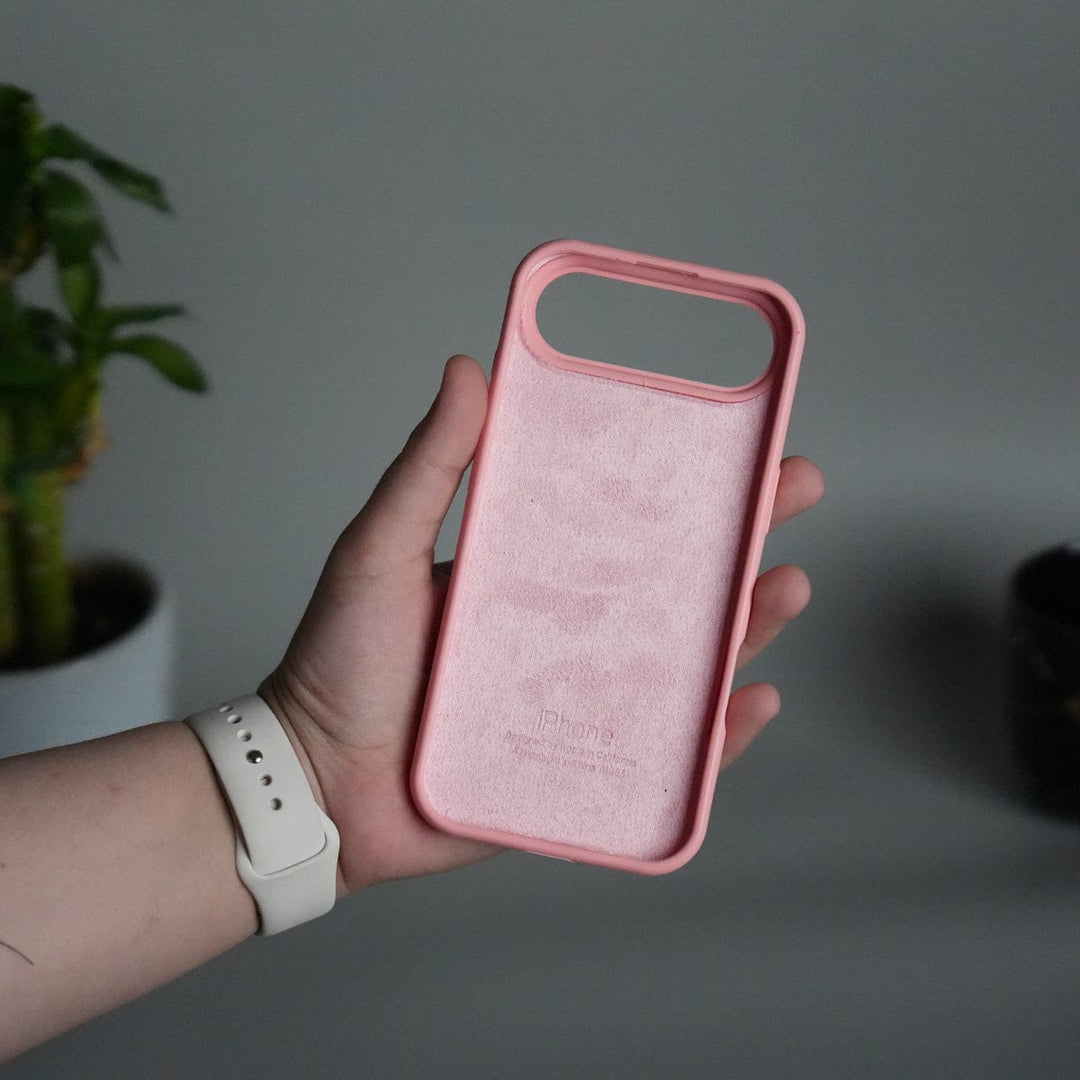 FRATO iPhone 17 Series iPhone 17 Air Liquid Silicone Case Cover (Pastel Pink)