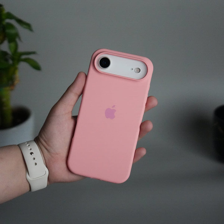 FRATO iPhone 17 Series iPhone 17 Air Liquid Silicone Case Cover (Pastel Pink)