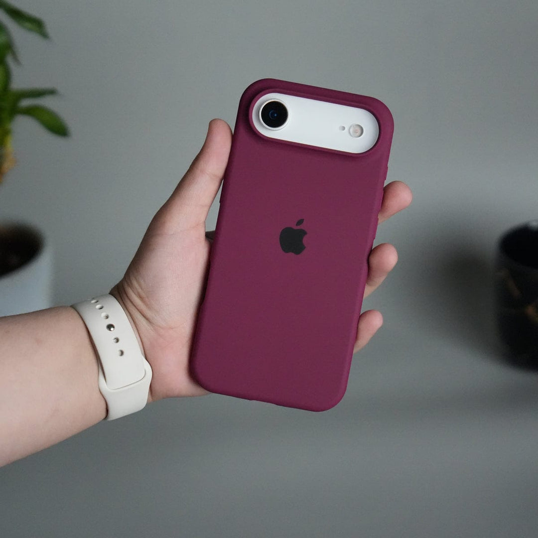 FRATO iPhone 17 Series iPhone 17 Air Liquid Silicone Case Cover (Plum)