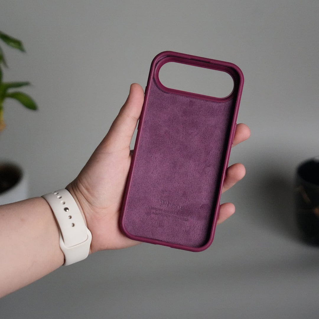 FRATO iPhone 17 Series iPhone 17 Air Liquid Silicone Case Cover (Plum)