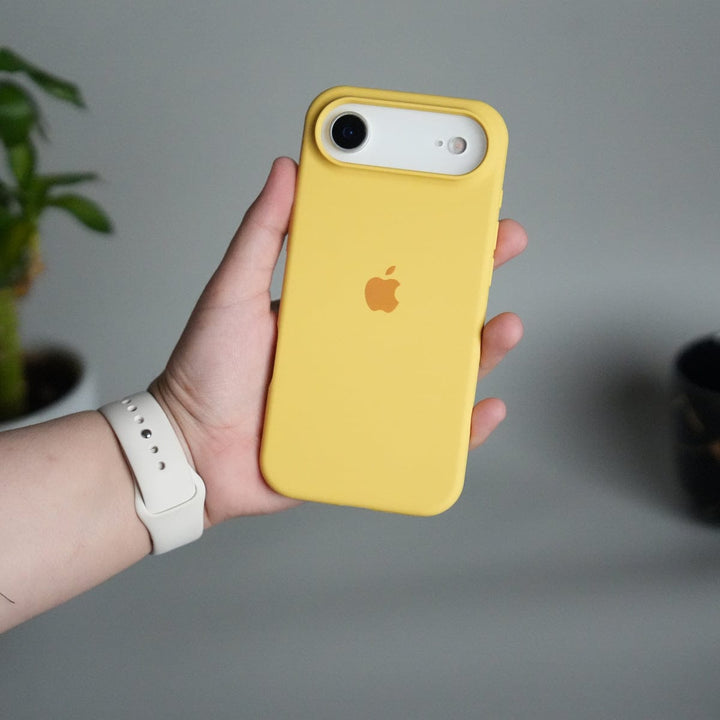 FRATO iPhone 17 Series iPhone 17 Air Liquid Silicone Case Cover (Yellow)