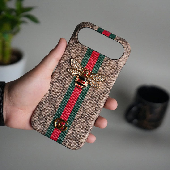 FRATO iPhone 17 Series iPhone 17 Air Luxury 3D BEE Stripe Design Case Cover