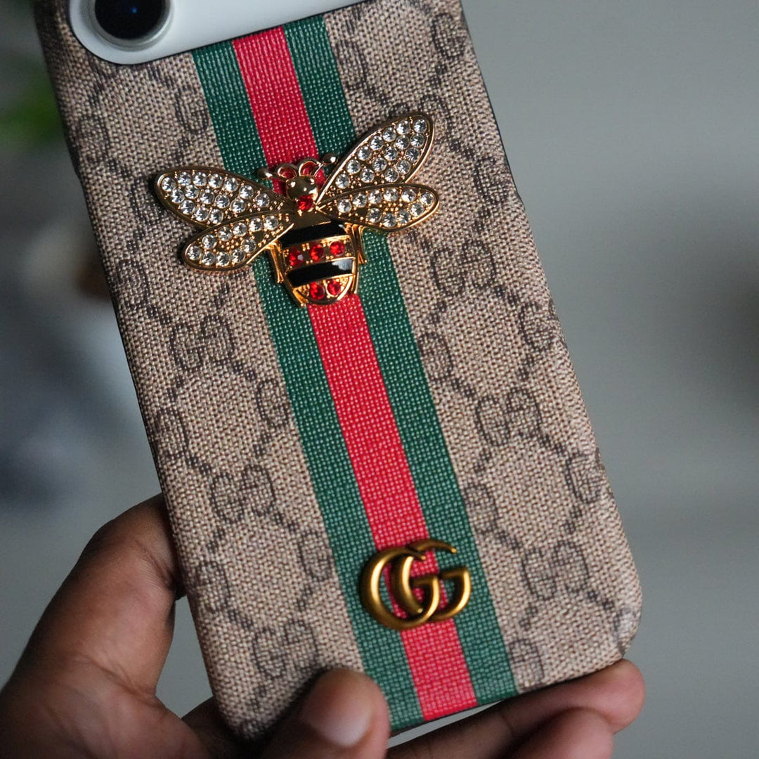 FRATO iPhone 17 Series iPhone 17 Air Luxury 3D BEE Stripe Design Case Cover