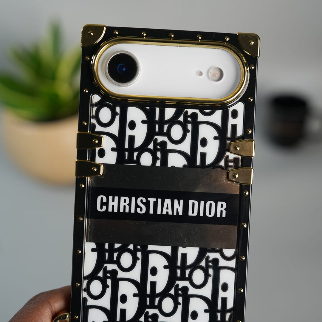 FRATO iPhone 17 Series iPhone 17 Air Luxury CD Trunk Case Cover With Chain