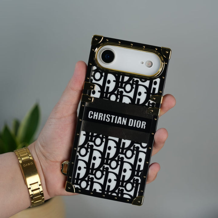 FRATO iPhone 17 Series iPhone 17 Air Luxury CD Trunk Case Cover With Chain