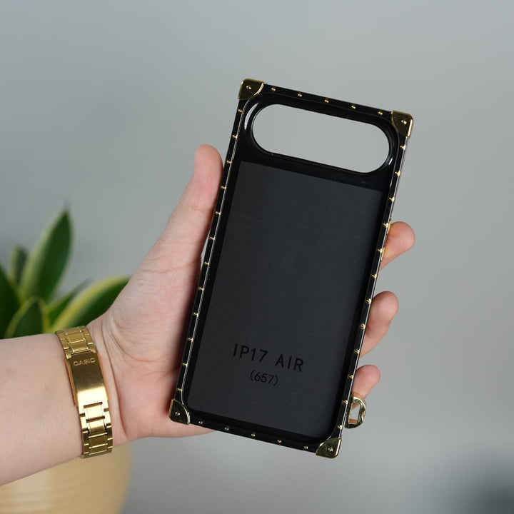 FRATO iPhone 17 Series iPhone 17 Air Luxury CD Trunk Case Cover With Chain