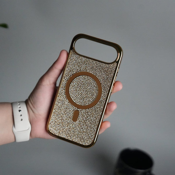 FRATO iPhone 17 Series iPhone 17 Air Luxury Diamond Case Cover With MagSafe