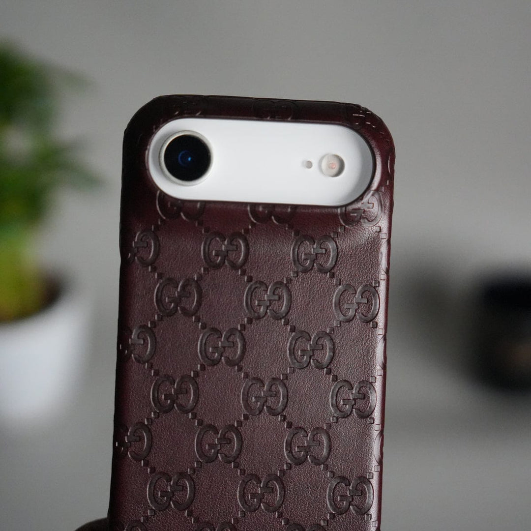 FRATO iPhone 17 Series iPhone 17 Air Luxury GG Fashion Leather Brand Case Cover