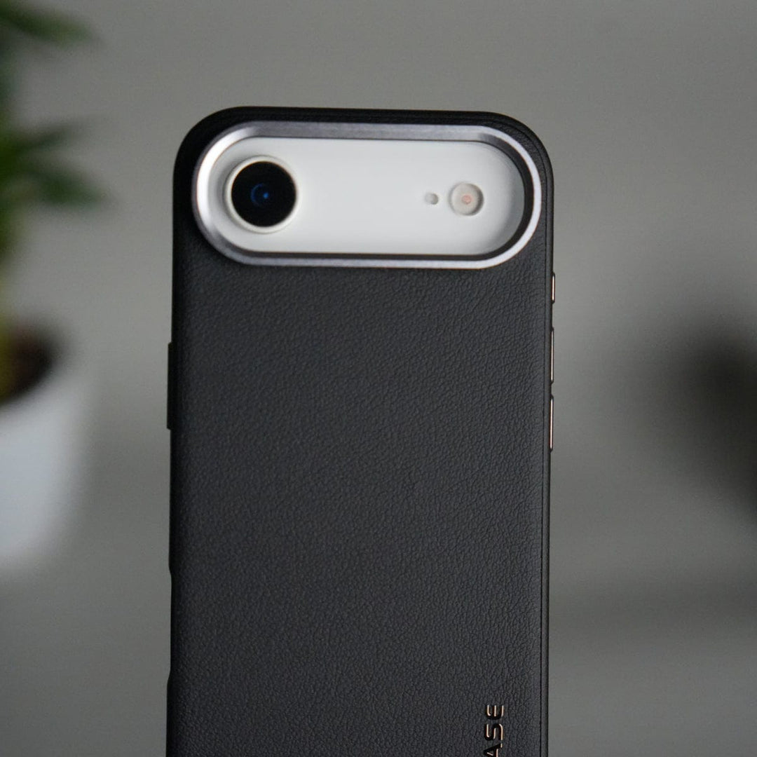FRATO iPhone 17 Series iPhone 17 Air Luxury Leather Matte Case | Slim Protective Metal Frame Back Cover