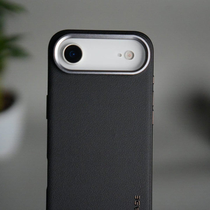 FRATO iPhone 17 Series iPhone 17 Air Luxury Leather Matte Case | Slim Protective Metal Frame Back Cover