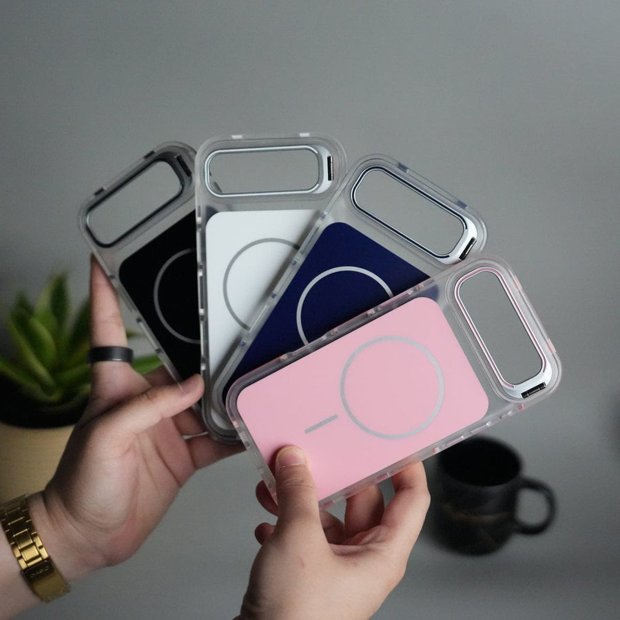 FRATO iPhone 17 Series iPhone 17 Air MagSafe Case with Metal Camera Stand | Slim & Shockproof Protection