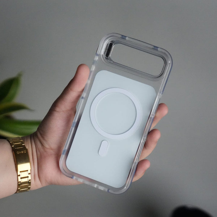 FRATO iPhone 17 Series iPhone 17 Air MagSafe Case with Metal Camera Stand | Slim &amp; Shockproof Protection