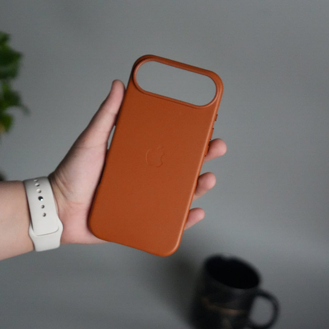 FRATO iPhone 17 Series iPhone 17 Air MagSafe PU Leather Back Cover | Premium PU Leather | Slim &amp; Elegant Hard Case
