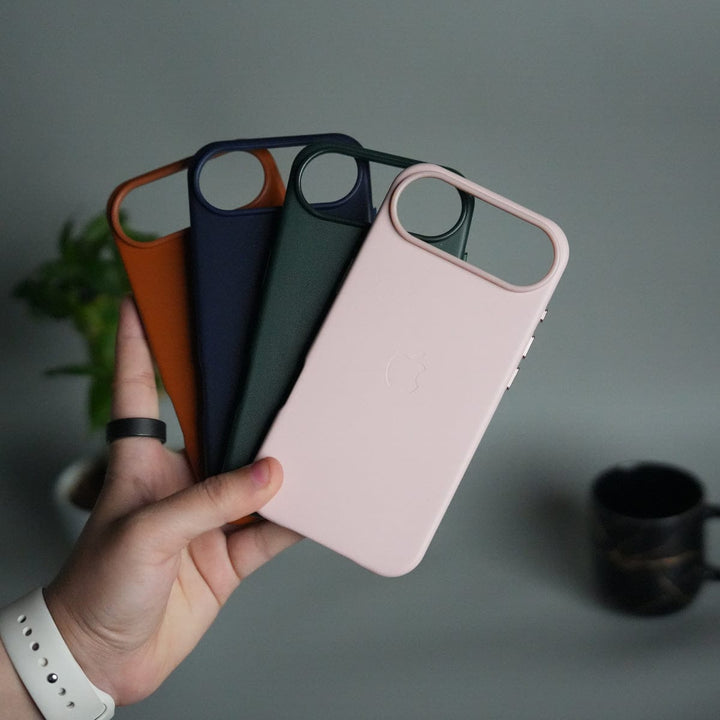 FRATO iPhone 17 Series iPhone 17 Air MagSafe PU Leather Back Cover | Premium PU Leather | Slim &amp; Elegant Hard Case