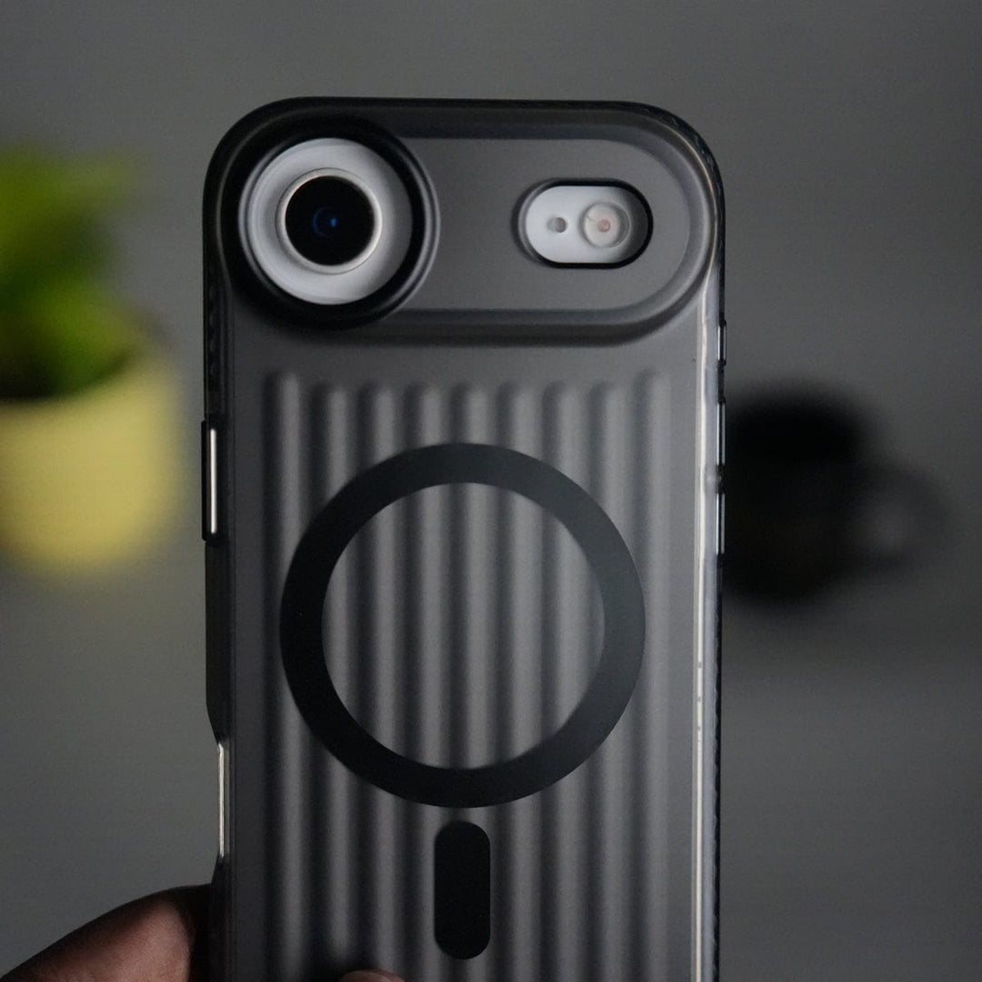 FRATO iPhone 17 Series iPhone 17 Air MagSafe Suitcase Design Case | Shockproof Ribbed Texture Back Cover