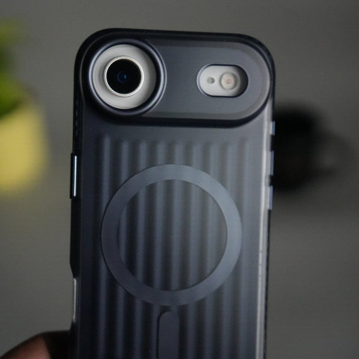 FRATO iPhone 17 Series iPhone 17 Air MagSafe Suitcase Design Case | Shockproof Ribbed Texture Back Cover