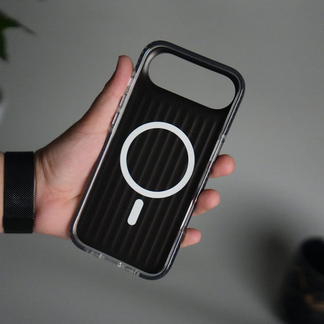 FRATO iPhone 17 Series iPhone 17 Air MagSafe Suitcase Design Cover | Shockproof Ribbed Back Cover