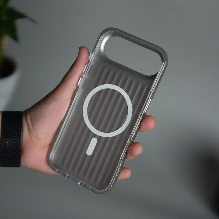 FRATO iPhone 17 Series iPhone 17 Air MagSafe Suitcase Design Cover | Shockproof Ribbed Back Cover