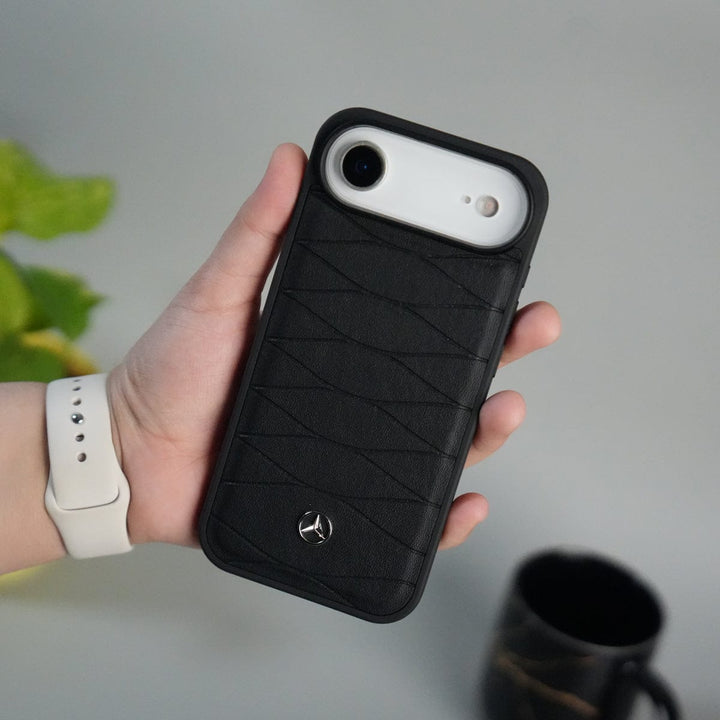 FRATO iPhone 17 Series iPhone 17 Air Merc Pattern PU Leather Case Cover