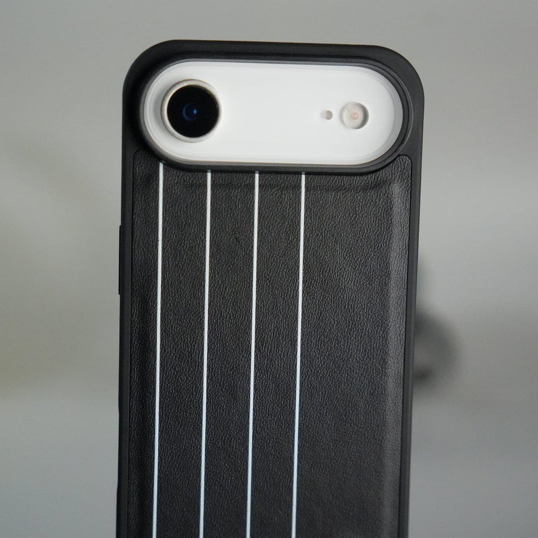 FRATO iPhone 17 Series iPhone 17 Air Merc White Line Pattern PU Leather Case Cover