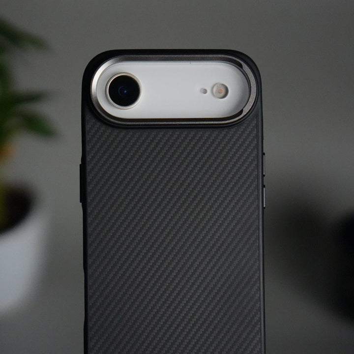 FRATO iPhone 17 Series iPhone 17 Air Metal Camera Ring Carbon Fiber Design MagSafe Cover