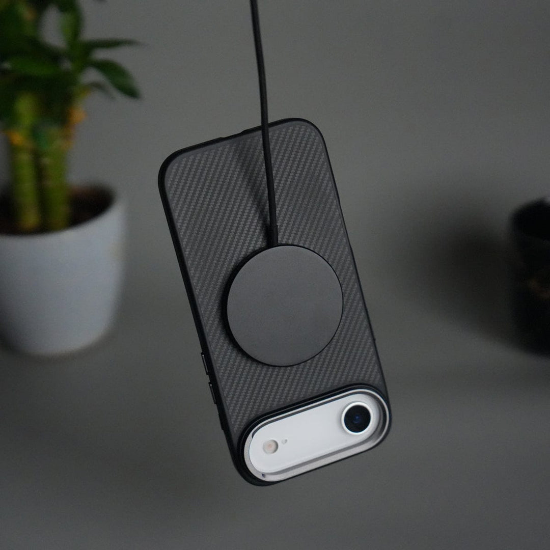 FRATO iPhone 17 Series iPhone 17 Air Metal Camera Ring Carbon Fiber Design MagSafe Cover